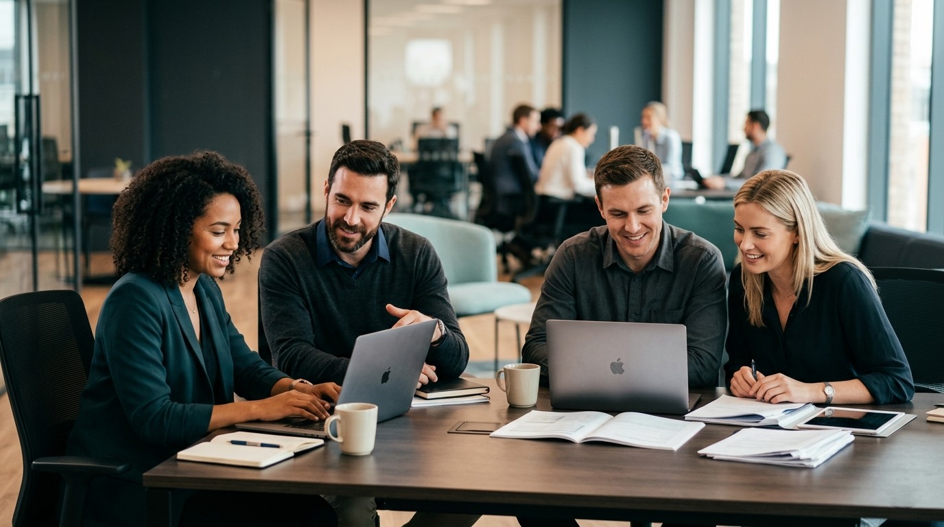 Clean organized inbox interface